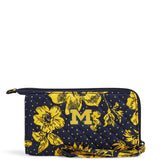 Collegiate RFID Front Zip Wristlet