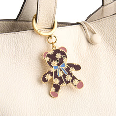 Enamel Bear Bag Charm