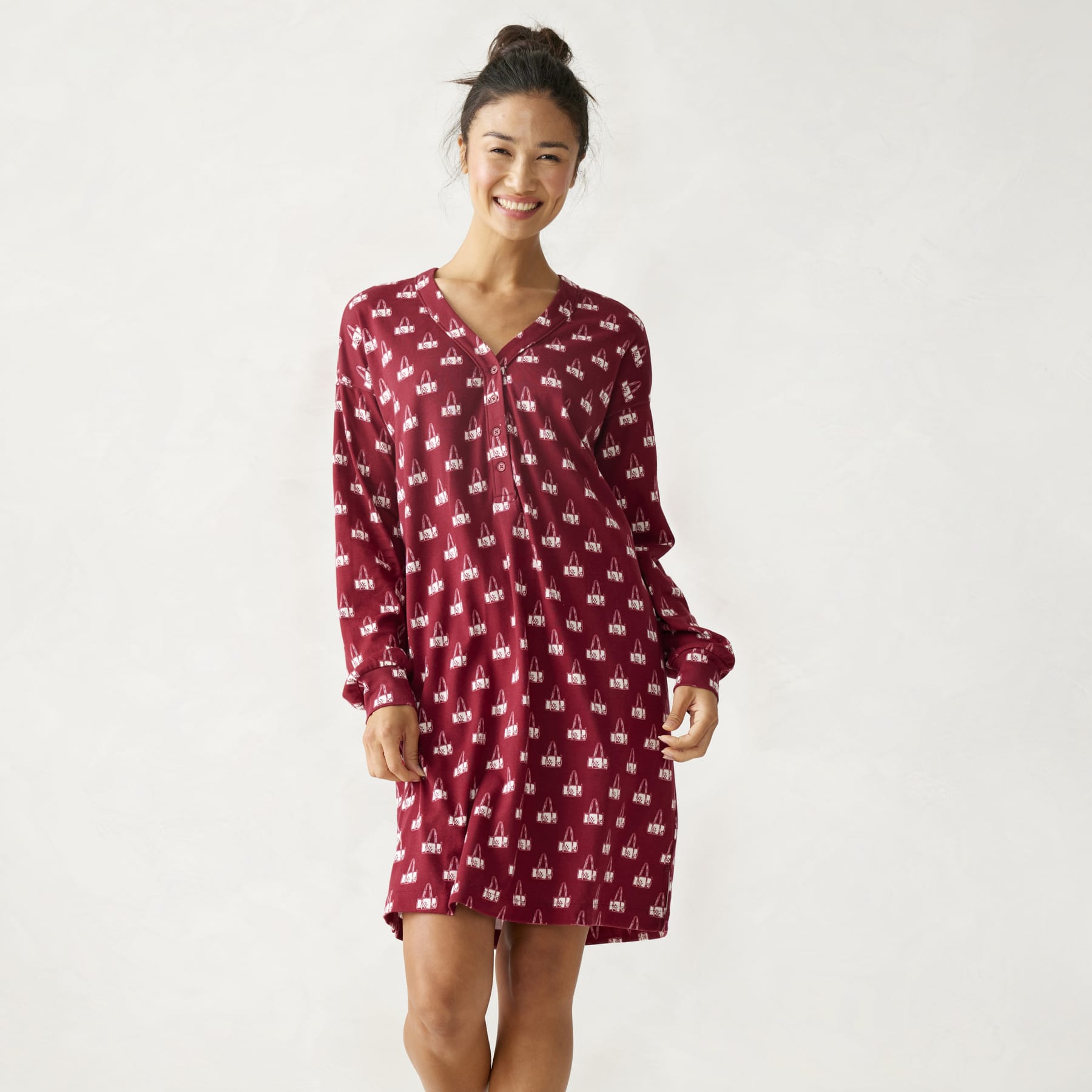 Henley Night Dress