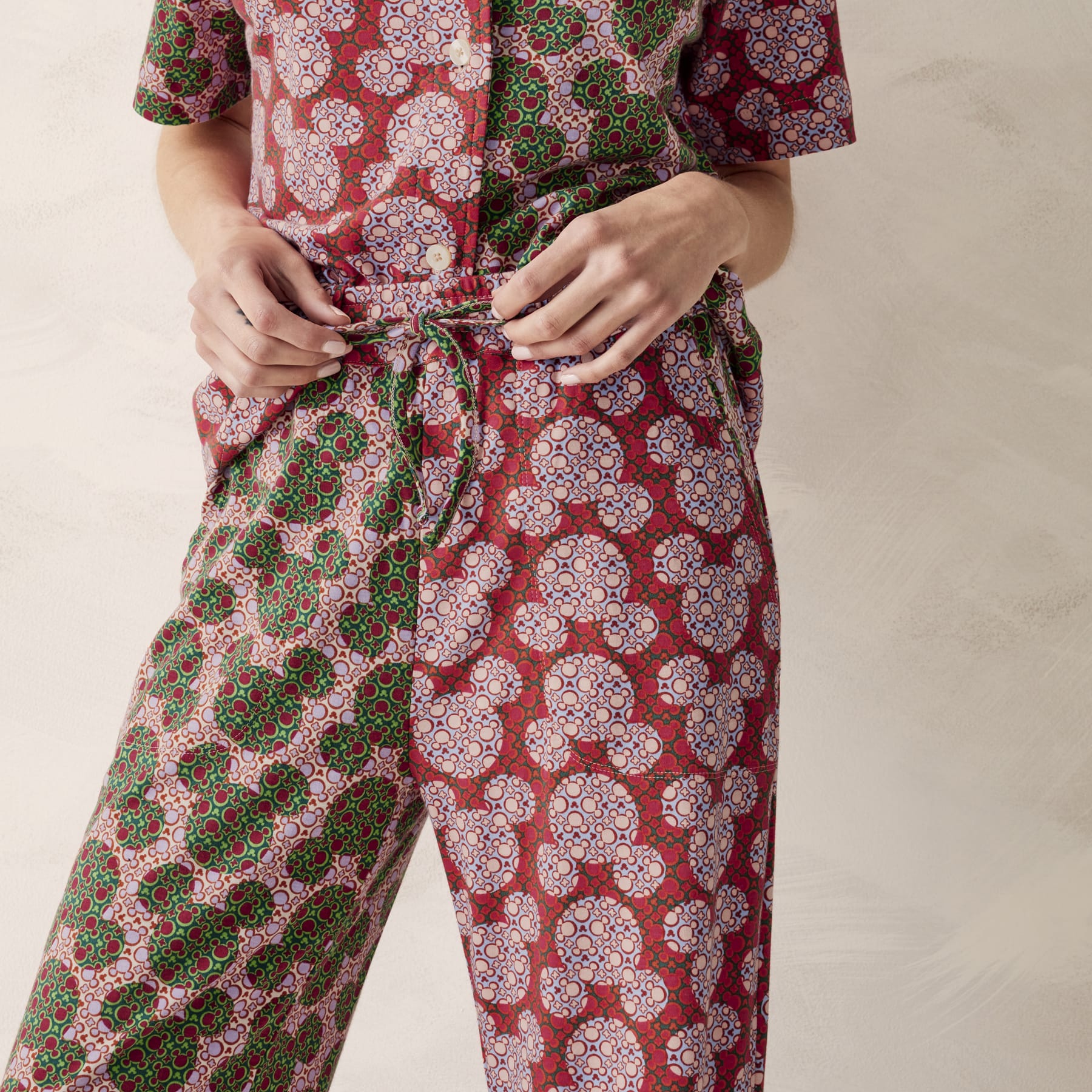 Disney Button-Down Pajama Set