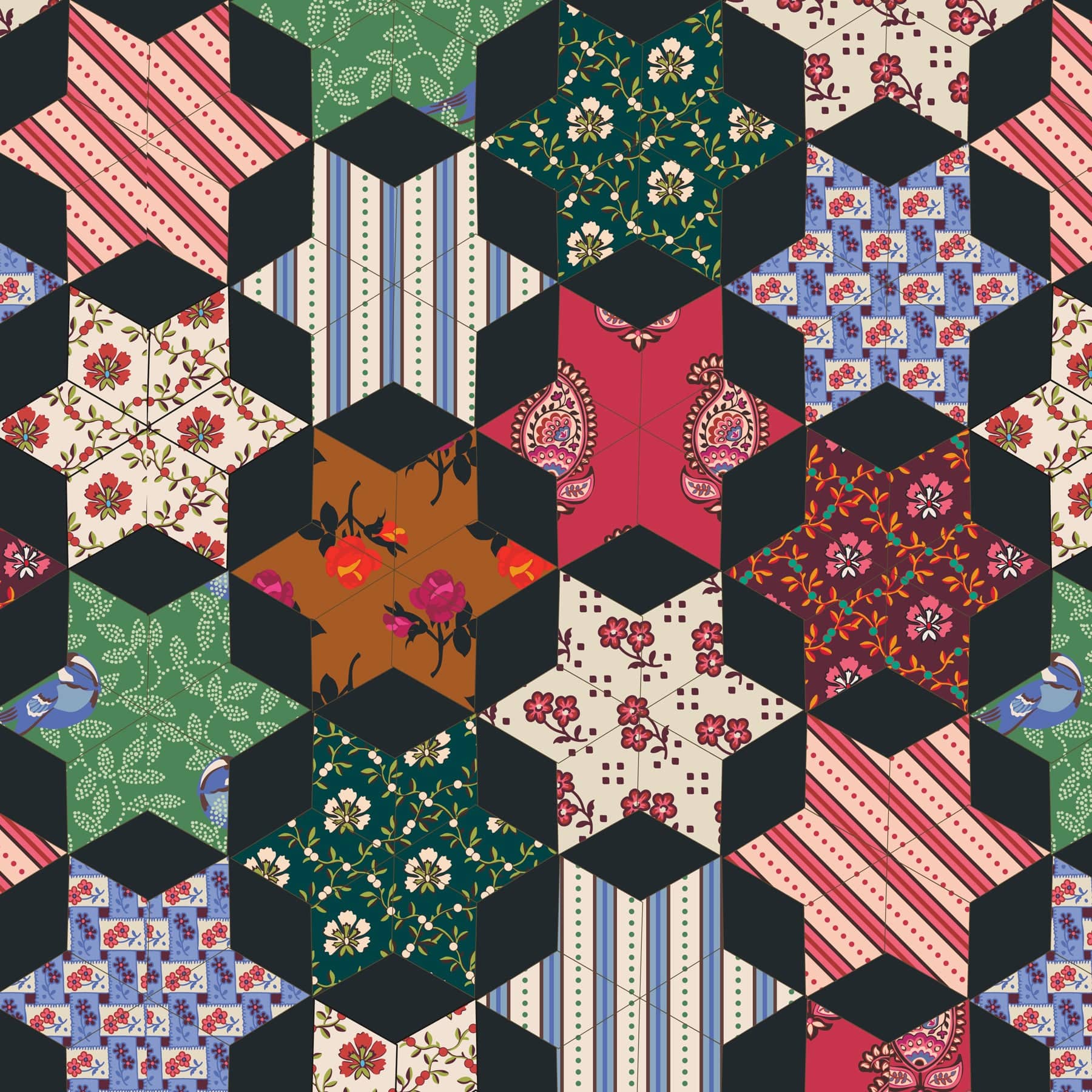 Quilted Throw Blanket