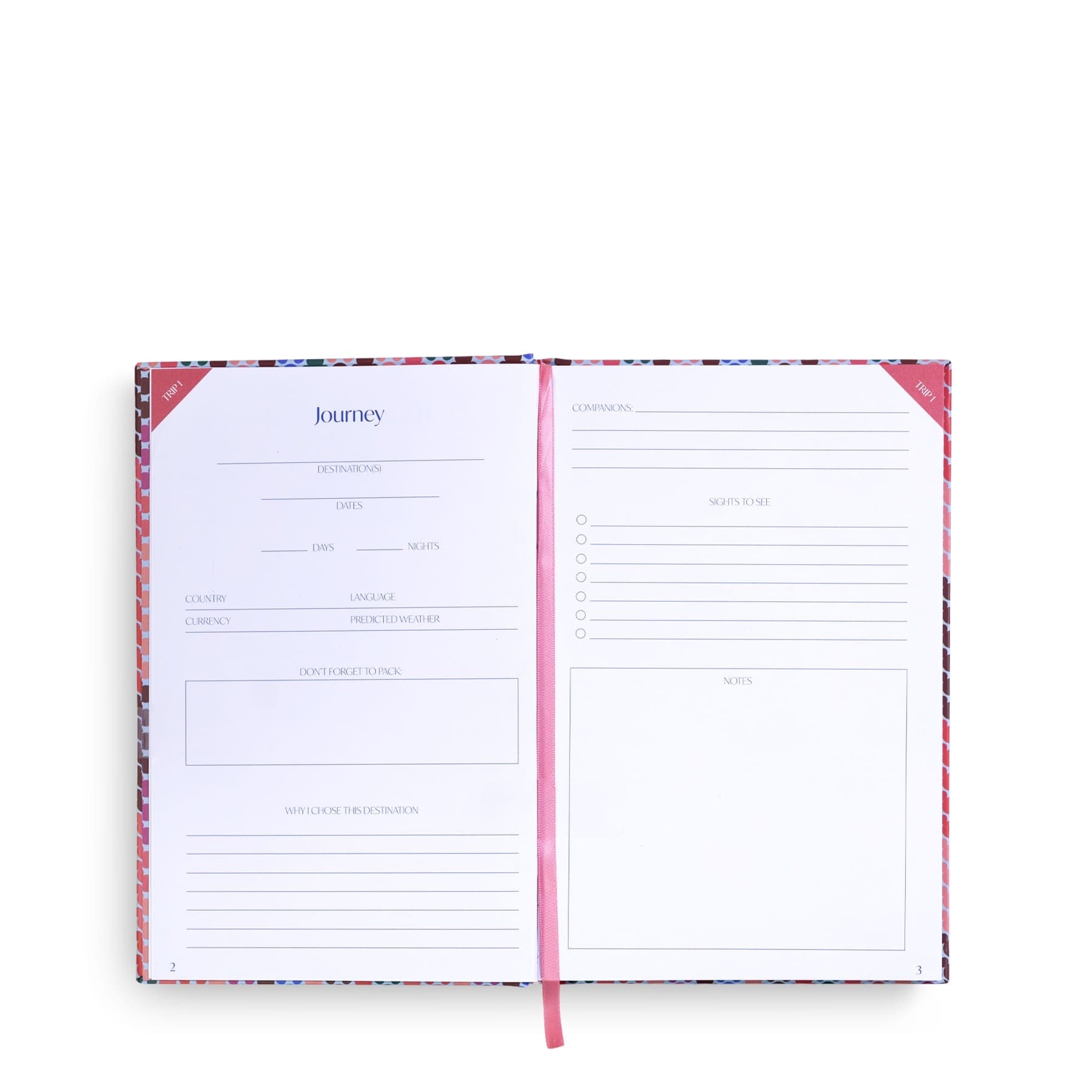 Disney Travel Journal