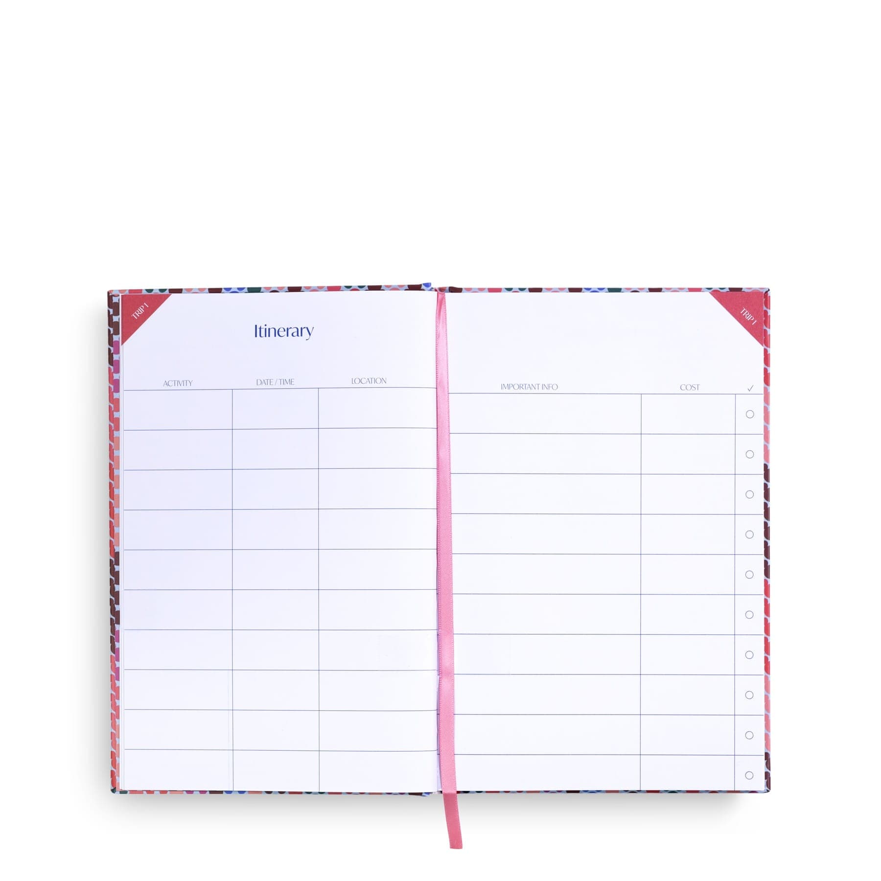 Disney Travel Journal