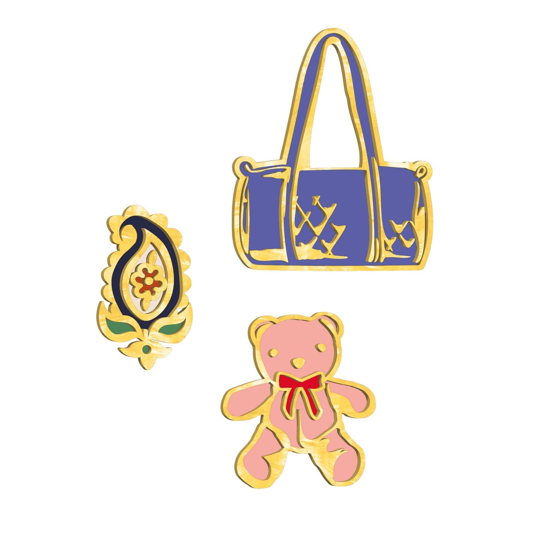 Enamel Pins Set