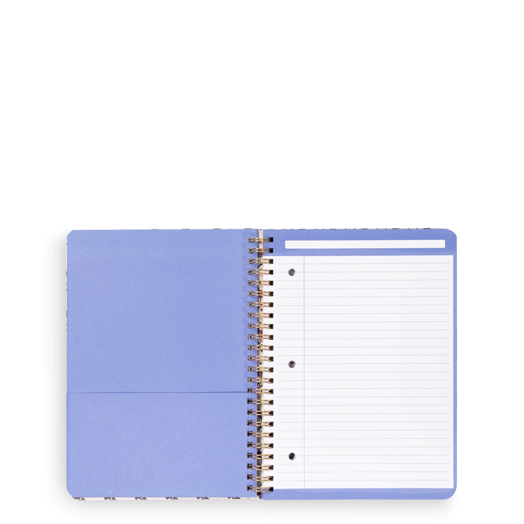 Small Spiral Notebook with Pockets