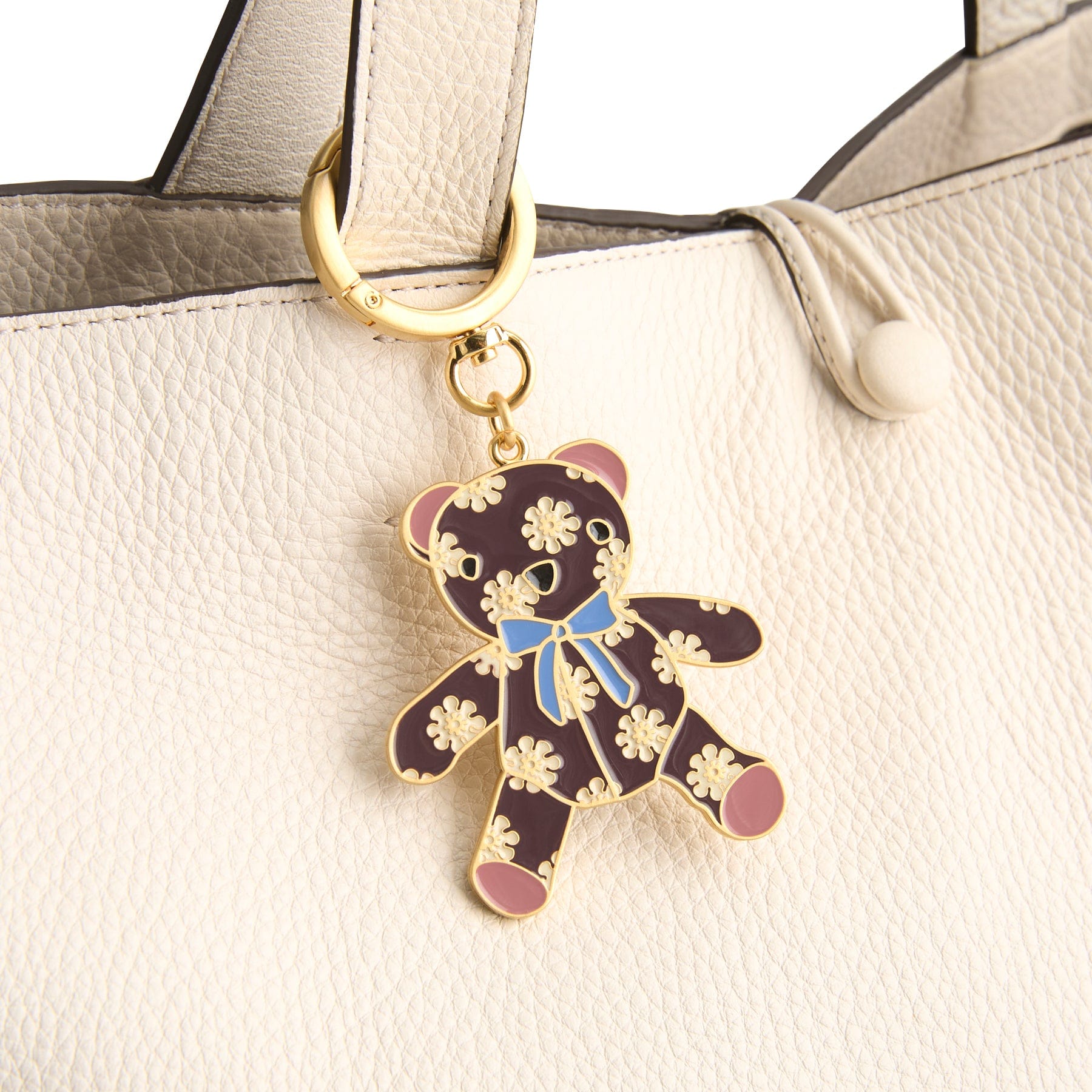 Enamel Bear Bag Charm
