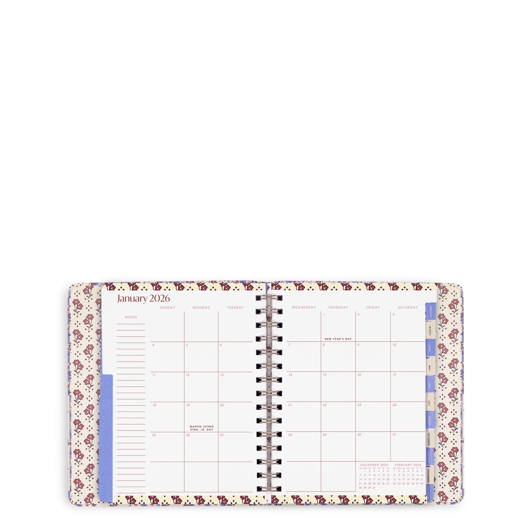 2026 12 Month Large Planner